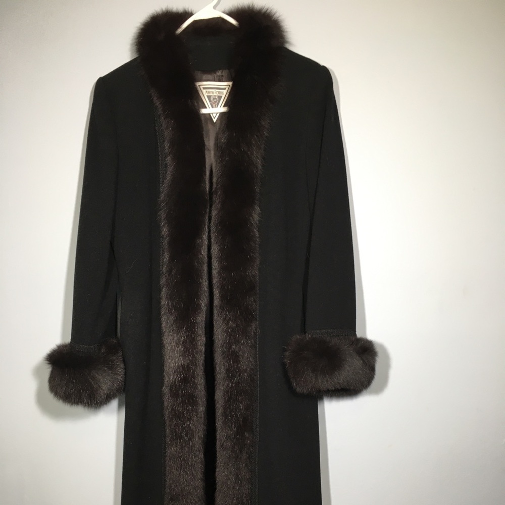 Marvin Richards long coat